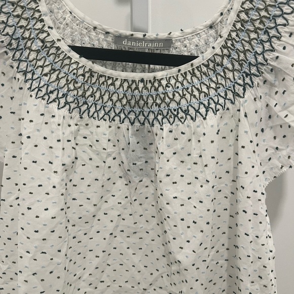 DANIEL RAINN TOP/ GREEN -BLUE/ SIZE L - Picture 2 of 2